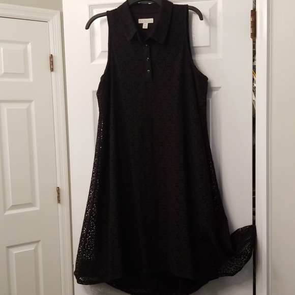 Dana Buchman Dresses & Skirts - 💥DANA BUCHMAN lace black sleeveless dress